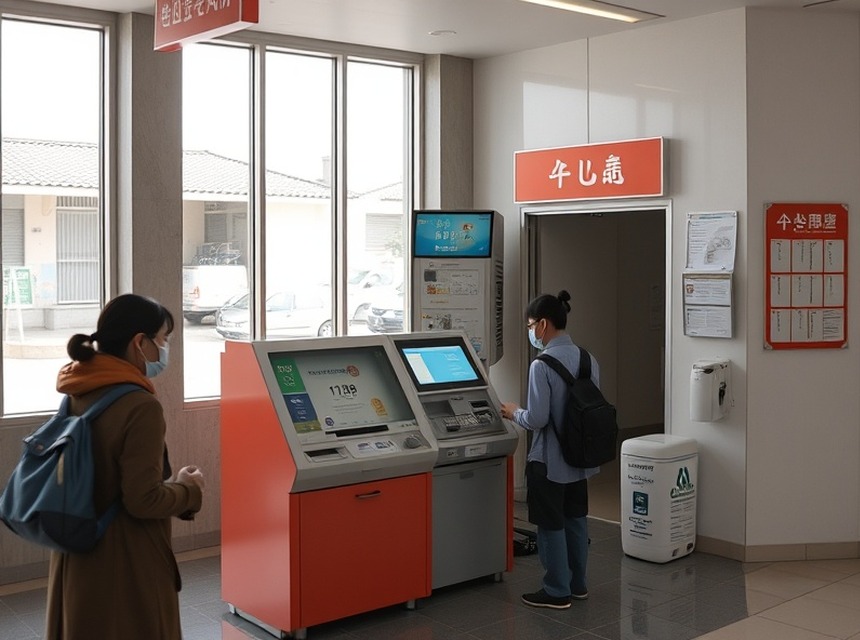 入れ替え後 — 新しい端末を設置し、継続して稼働しています。